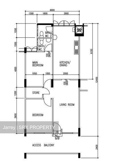 Blk 163 Ang Mo Kio Avenue 4 (Ang Mo Kio), HDB 3 Rooms #179860442
